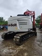 Back of used Excavator